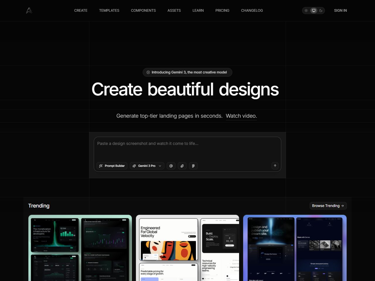 Screenshot of Aura Build