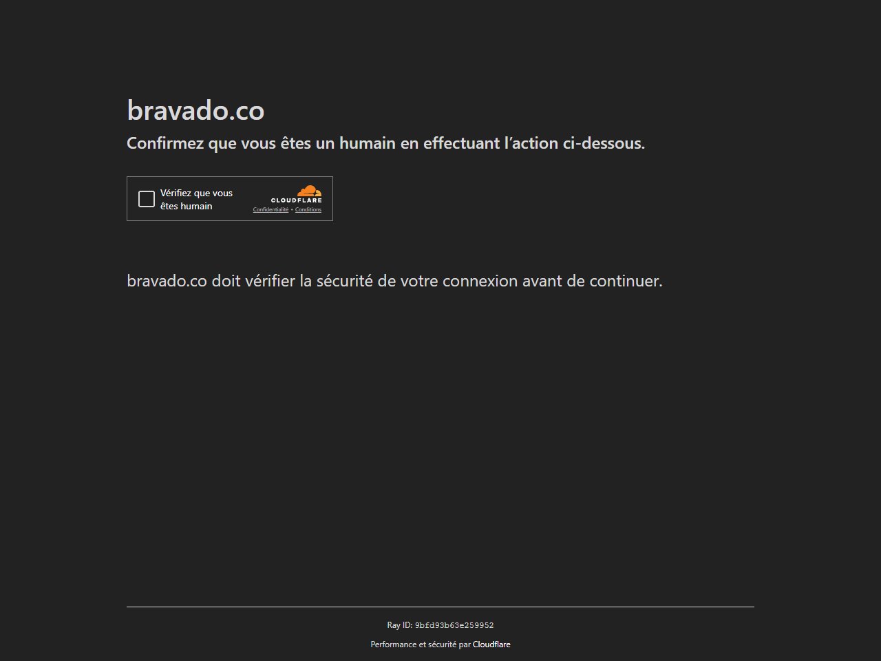 Screenshot of Bravado