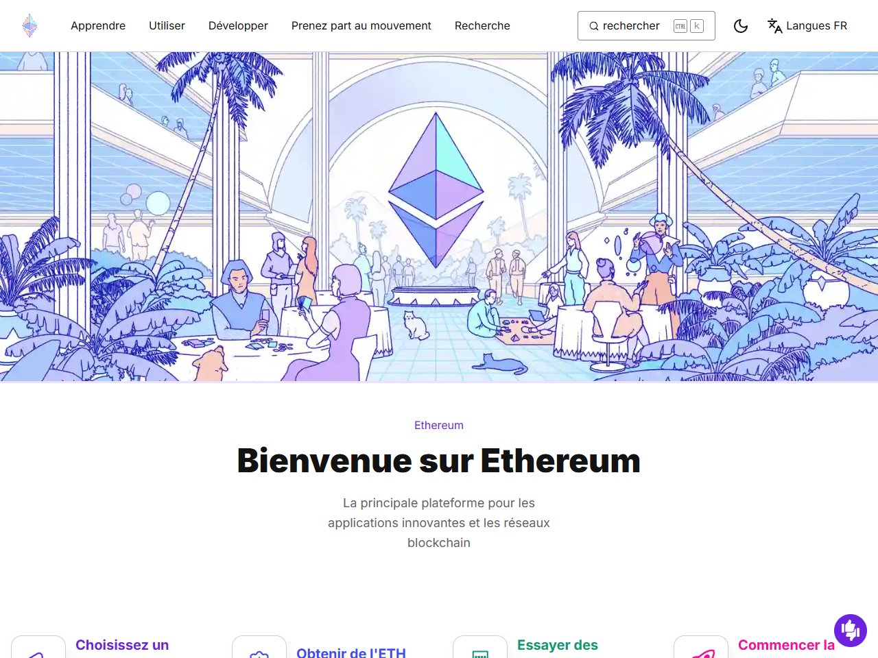 Screenshot of Ethereum