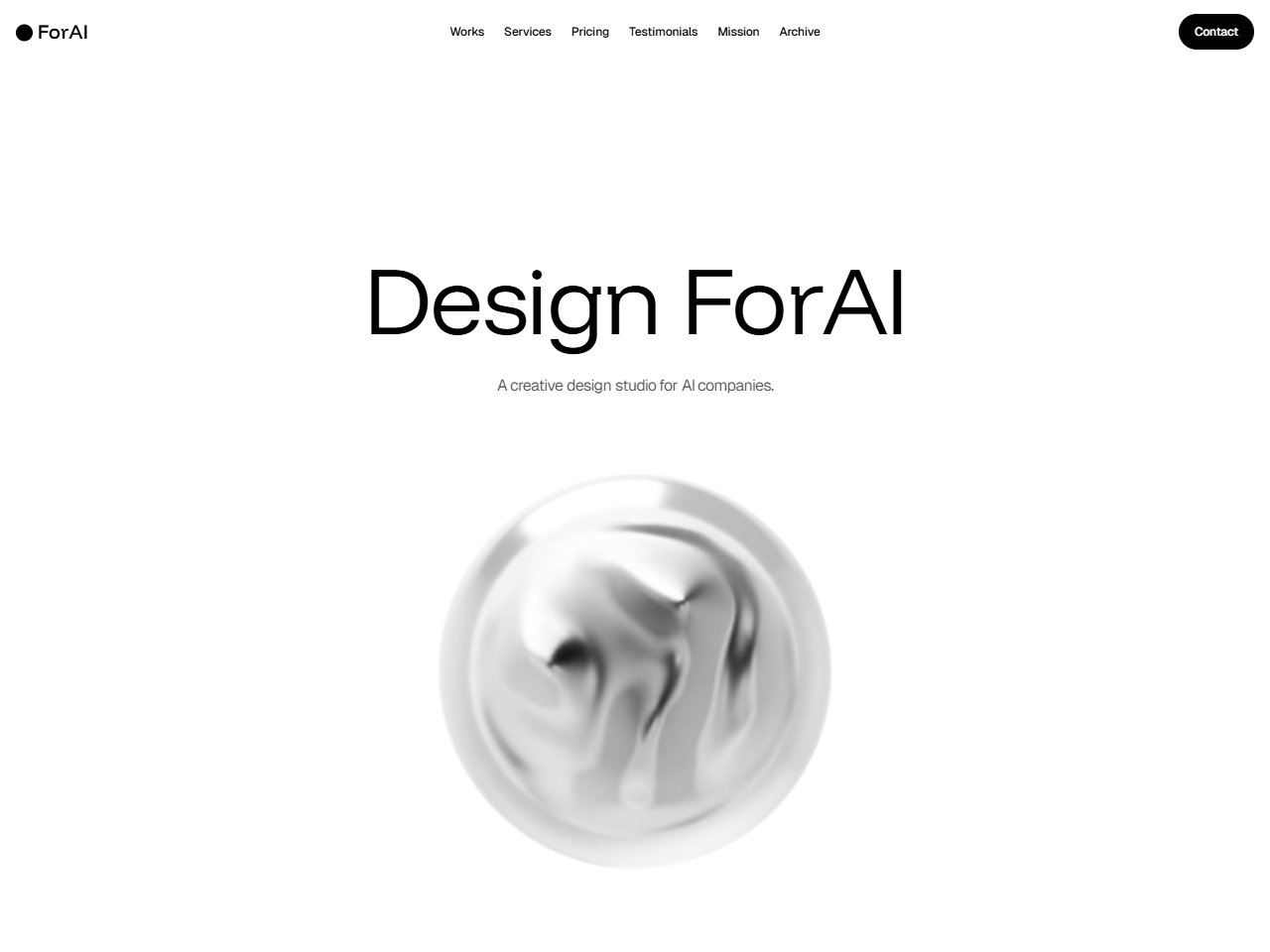 Screenshot of For AI Design