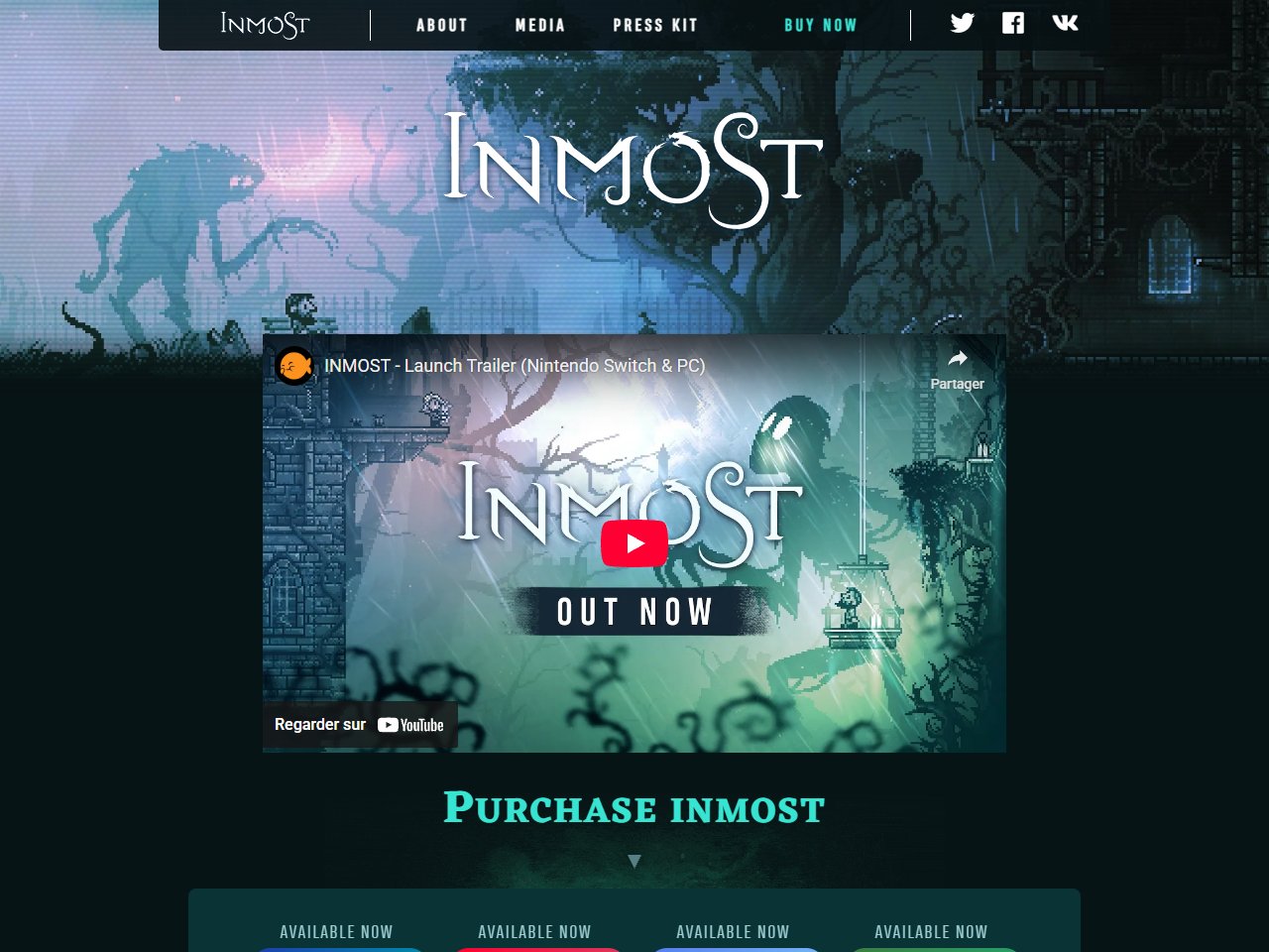 Screenshot of Inmost