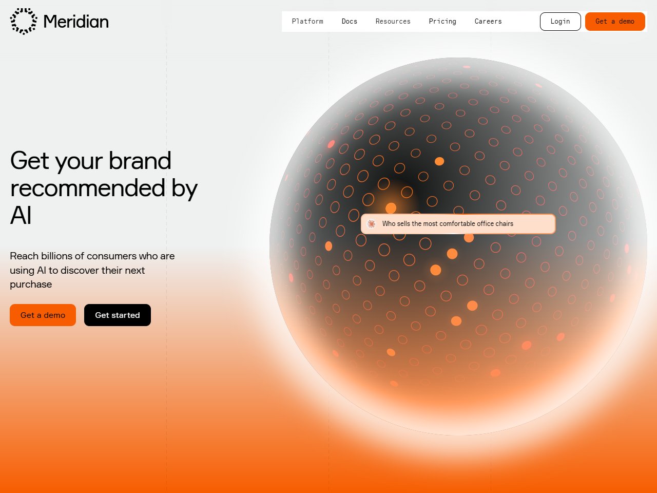 Screenshot of Meridian