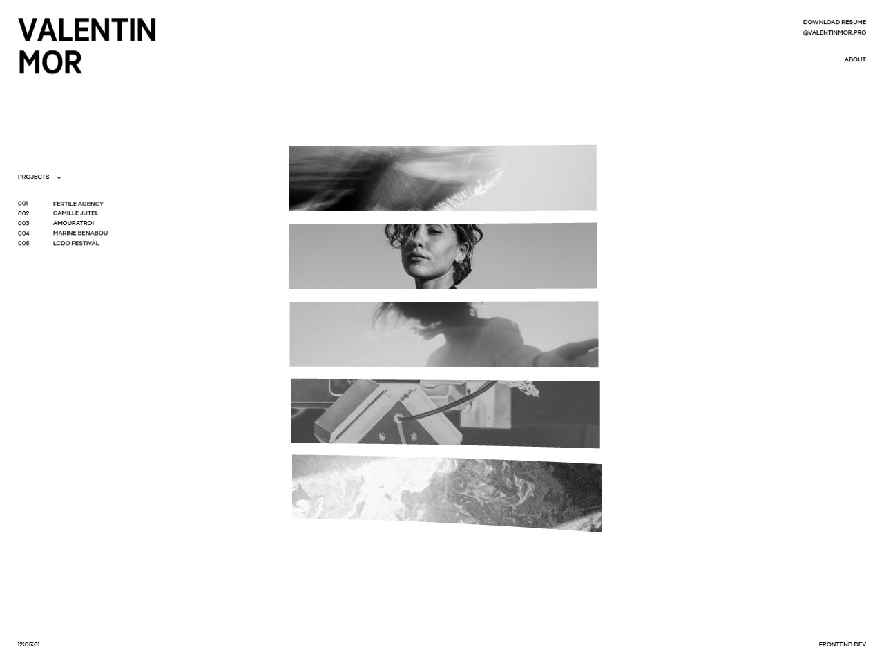 Screenshot of Valentin Mor